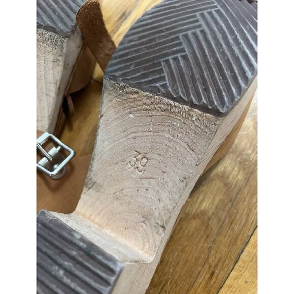 Lotta's Sweden made Highwood Brown Clogs in Oiled Nubuck Size 39 S000049 - Picture 8 of 10